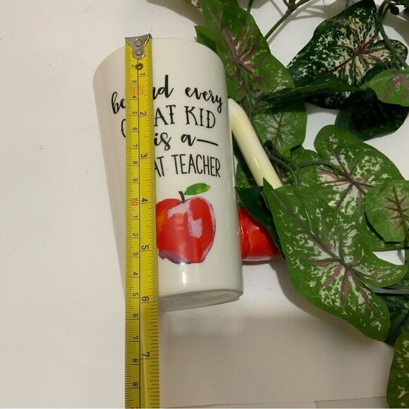 American Atelier 'behind every kid is a great teacher' Mug, Stoneware, pristine. - Picture 5 of 6